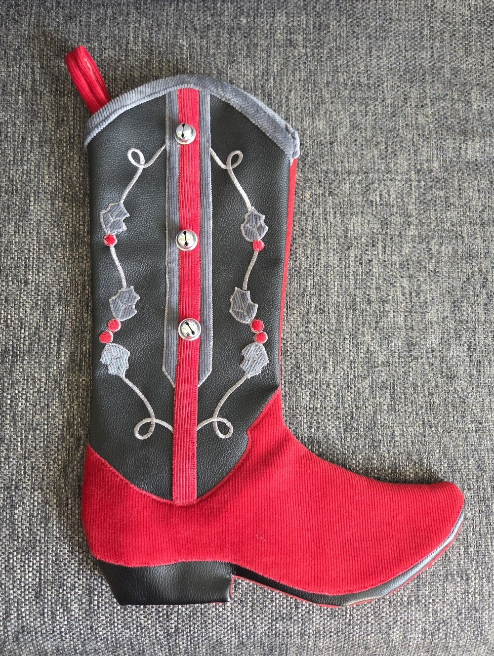 Cowboy Boot Christmas Stocking